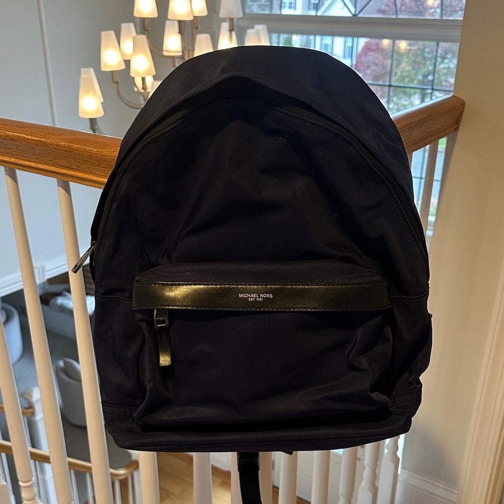 Michael Kors Men's Dark Blue Backpack